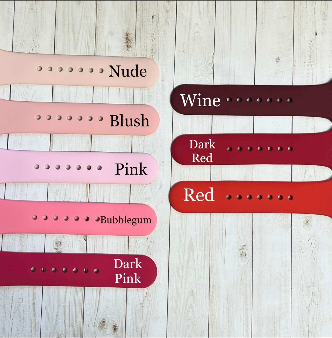 Engraved plumeria Silicone Bands for iwatch image 5