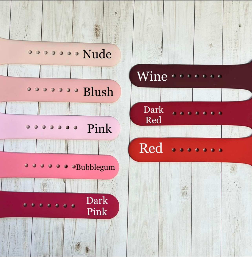 Engraved HafaAdai silicone Bands for iwatch image 6