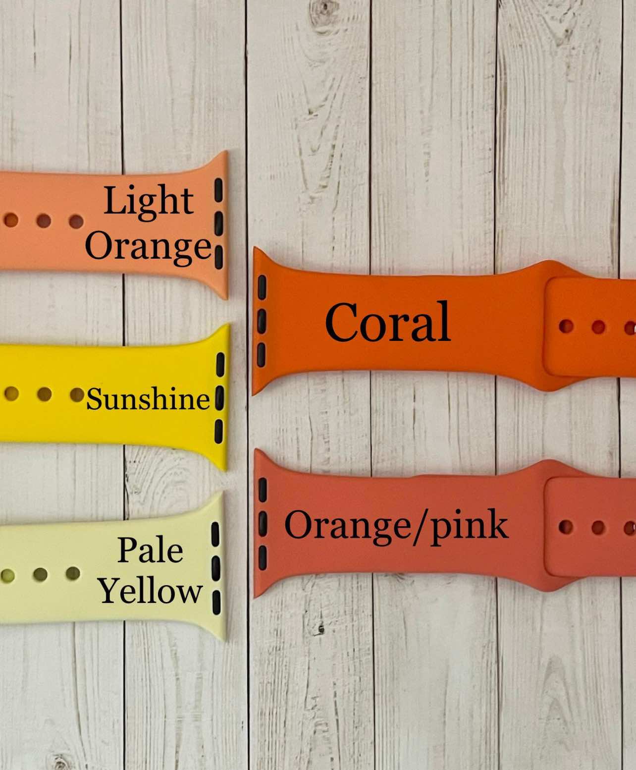 Engraved HafaAdai silicone Bands for iwatch image 3